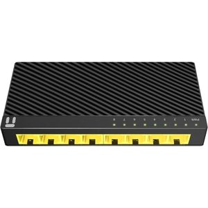 Switch Netis Modelo St3108Gc, 8 Puertos Gigabit Switch De Escritorio Con Seguro De Conector Incorporado, No Adminis St3108Gc