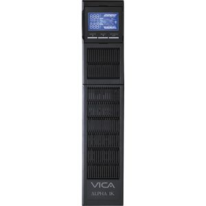 Ups Online Con Doble Conversión Torre/Rack Vica Alpha 1K, 1000 Va, 1000 W, 4 H, Negro Alpha 1K