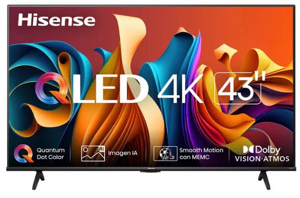 59114 - Televisiones Hisense 43QD6QV