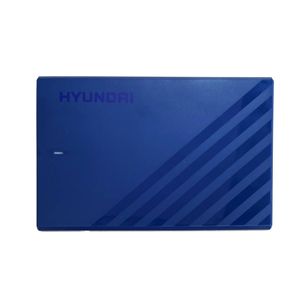 Disco Duro Externo Hyundai 500Gb 2.5 Usb Azul 500Hynblue Cable De Transferencia Incluido 500Hynblue