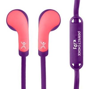 Audífonos Alámbricos Con Micrófono Bubble Gum Rosa Pc-116493 Pc-116493