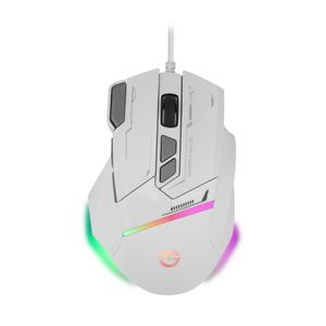 Mouse Gamer, Getttech, Blanco - Modelo Gpm-Rgbwr-G1-Wh Gpm-Rgbwr-G1-Wh