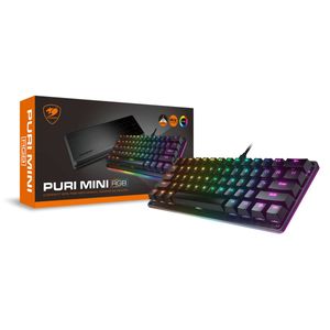 Teclado Cougar Puri Mini Mecanico Rgb (37Prmrm1Mi.0002) Switches-Mecánico 37Prmrm1Mi.0002