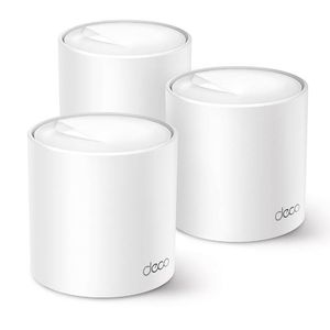 Routers Mesh Tp-Link Deco X50 Pro(3-Pack), 2402 Mbit/S, Dual Band, 2.4 Ghz / 5 Ghz, Interno, 3, Blanco Deco X50 Pro(3-Pack)