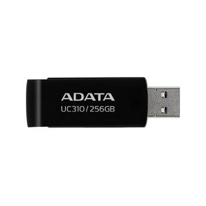 Memorias Usb Adata Uc310, Negro, 256 Gb, Usb Tipo A, 100 Mb/S Uc310-256G-Rbk