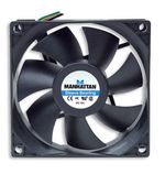 59430 - Manhattan 700955 ventilador de PC Negro