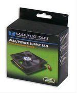 59433 - Manhattan 700955 ventilador de PC Negro