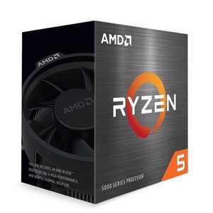 Procesador Amd Ryzen 5 5600X, With Wraith Spire Cooler Socket Am4( Requiere Tarjeta De Video Independiente) 100-100000065Box