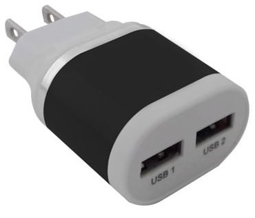 59585 - Cargador BROBOTIX 2 Puertos USB 161264N