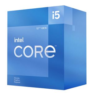 Procesador Intel Core I5-12400F 2.50Ghz, 6 Núcleos Socket 1700, 18 Mb Caché, Alder Lake. (Requiere Tarjeta De Video Bx8071512400F