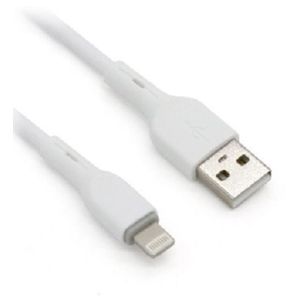 Cable Lightning Brobotix 963165, Usb V2.0., Lightning., Blanco, 1M 963165