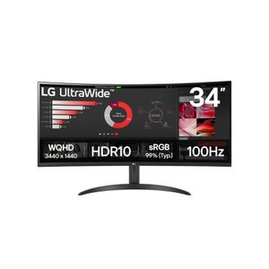 Monitor Lg 34 34Wr50Qk Ultrawide Curvo 34Wr50Qk