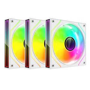 Kit Gamer 3 Ventiladores Xzeal Xzve101W Xzve101W