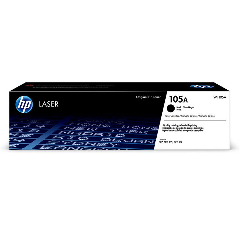TONER LASER HP 105A NEGRO ORIGINAL