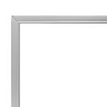 60088 - PINTARRON BLANCO WHITE STAR 60X90 MARCO ALUMINIO