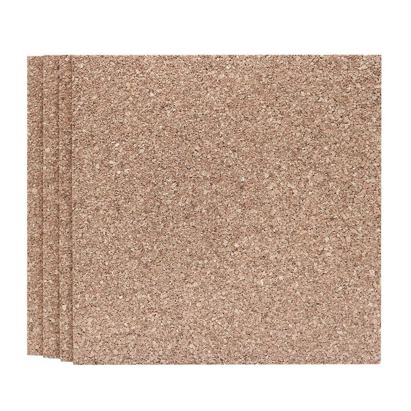 56273 - PAQ  (4) LOSETAS DE CORCHO 30X30