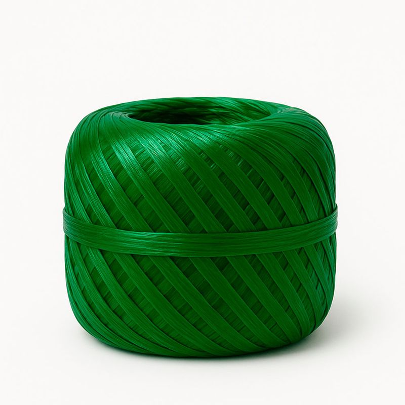 RAFIA DECORATIVA VERDE BANDERA 100G