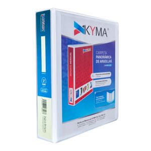 Carpeta Arillo 2 O Blanca Panoramica Kyma Cpkcbho-200-Bco