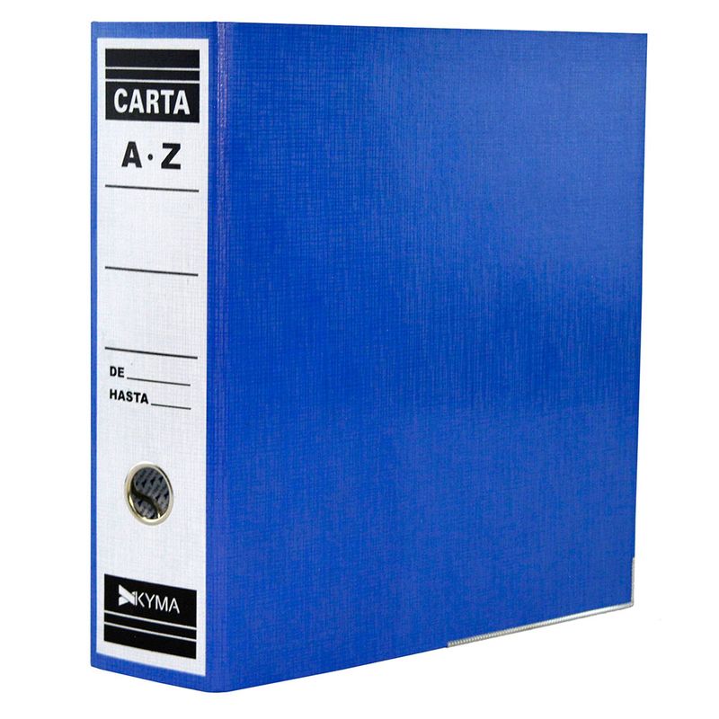 59402 - ARCHIVADOR CARTA AZUL PLASTIFICADO KYMA