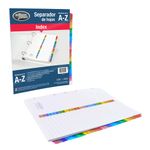 SEPARADOR 26DIV CARTA ALFABETICO A-Z  WJ