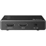 62165 - Divisor Steren HDMI de 4 Puertos con Booster UHD 4K