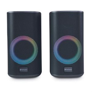 Bocinas Verbatim Rgb De Escritorio C/Bluetooth - Negro Vecbocab011