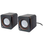 61715 - Sistema Altavoces Manhattan Serie 2600 USB Color Negro