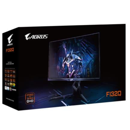 61817 - Monitor Gigabyte AORUS Gaming FI32Q 31 5" IPS QHD 2560x1440 2xHDMI 1xDP 1ms GTG 170Hz HDR400 FreeSync Color Negro