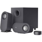 62175 - Bocinas Logitech Z407 Bluetooth Subwoofer Control Inalámbrico Color Negro
