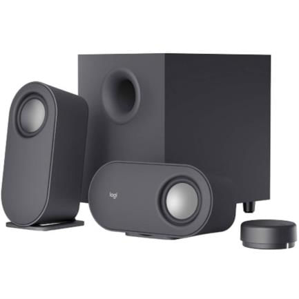 62175 - Bocinas Logitech Z407 Bluetooth Subwoofer Control Inalámbrico Color Negro