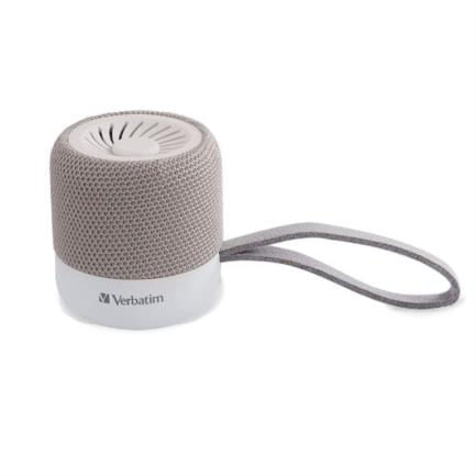 61042 - Bocina VERBATIM Mini TWS Inalámbrica C/Bluetooth - Blanco
