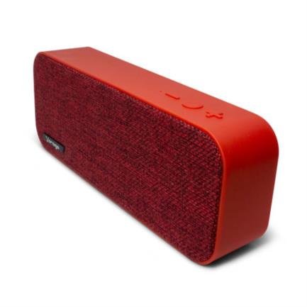 61629 - Bocina Vorago BSP-150 Bluetooth/MSD/USB/3 5mm Tela Color Rojo