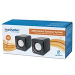 61717 - Sistema Altavoces Manhattan Serie 2600 USB Color Negro