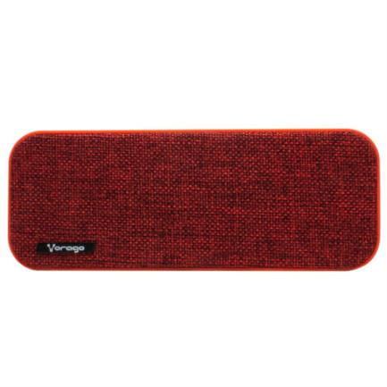 61627 - Bocina Vorago BSP-150 Bluetooth/MSD/USB/3 5mm Tela Color Rojo