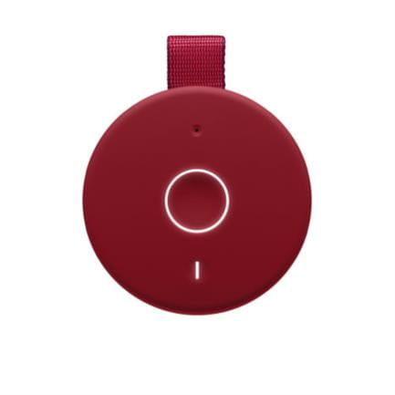 61756 - Bocina Logitech Ultimate Ears Megaboom 3 Inalámbrica Sonido 360 Color Rojo Soleado