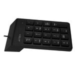 62091 - Teclado Numérico Acteck Inspire TN220 Alámbrico Delgado y Compacto USB Color Negro