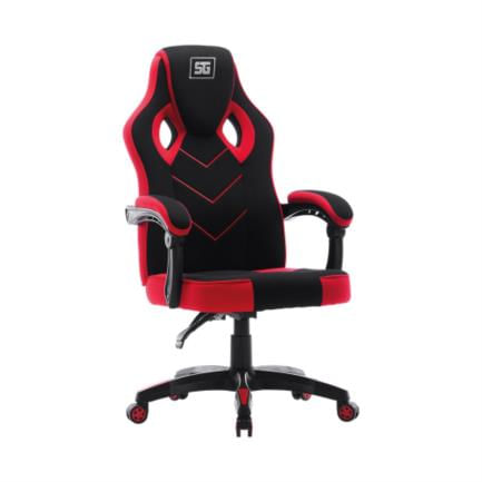 61203 - Silla Gamer Vorago Start The Game CGC301 Reclinable Soporta 120Kg Máx Color Negro-Rojo