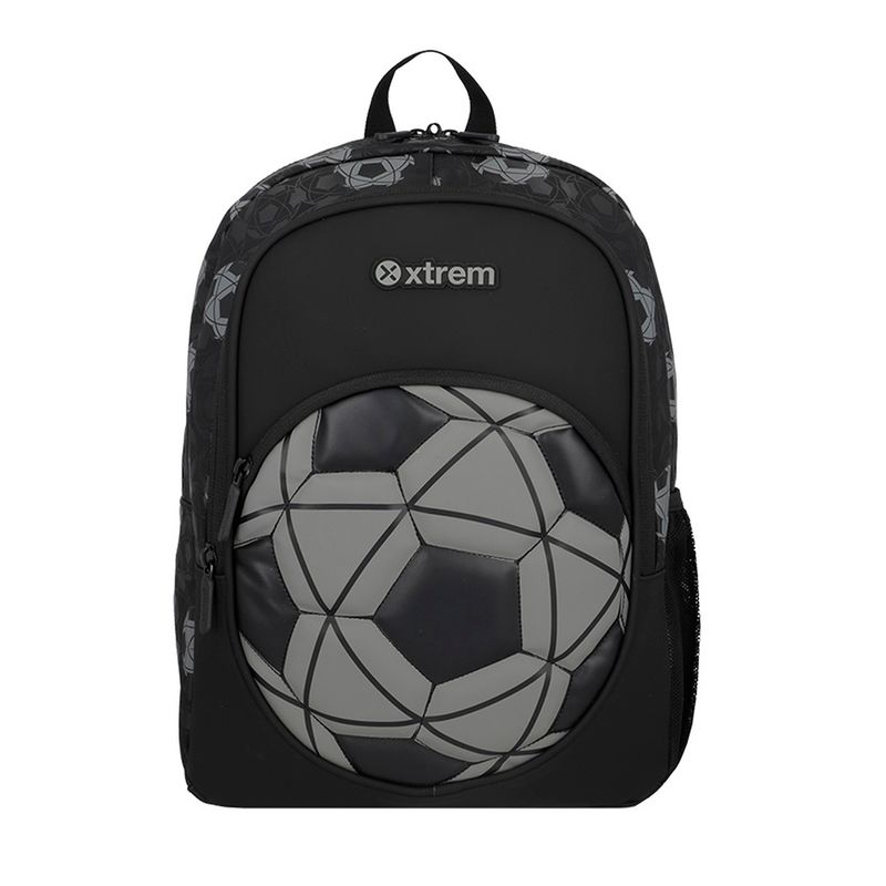 56270 - MOCHILA PRIMARIA XTREME LOGAN BLACK FOOTBALL