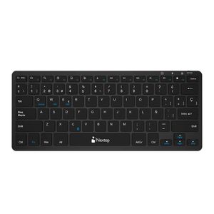 Teclado Nextep Inalambrico Compacto Recargable Bluetooth Ne-415M