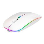 62279 - MOUSE INALAMBRICO RECARGABLE BLANCO