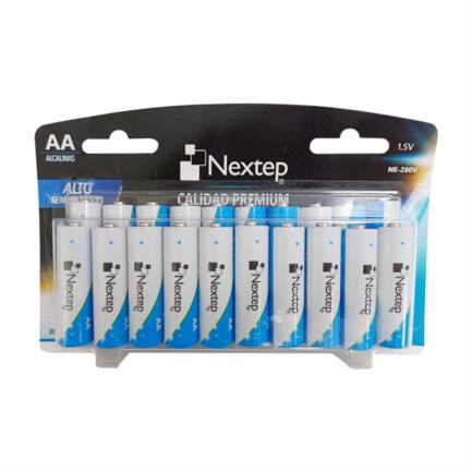 62378 - Pilas Nextep AA Alcalinas LR6 1 5v c/20 Piezas