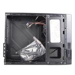 65944 - Gabinete Oficina Keelan Slim ITX Stylos 2xUSB 1 0 1xUSB 3 0 puerto 3 5mm línea roja con fuente de poder 550W