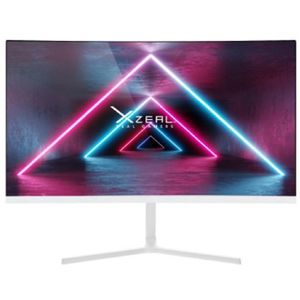 Monitor Xzeal 23.8 Xzeal Xst-570-1 Panel Curvo Va Fhd 100Hz 5Ms 1Xvga + 1Xhdmi + Vesa 100X100Mm Blanco Xzhmoiab034