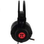 66358 - Audífonos Gamer Alámbricos Primus Arcus 150T Diadema de Metal Micrófono Retráctil Cancelación de Ruido USB Color Negro