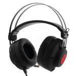 66359 - Audífonos Gamer Alámbricos Primus Arcus 150T Diadema de Metal Micrófono Retráctil Cancelación de Ruido USB Color Negro