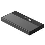 63076 - Enclosure Gabinete Stylos 2 5 para SSD/HDD Negro