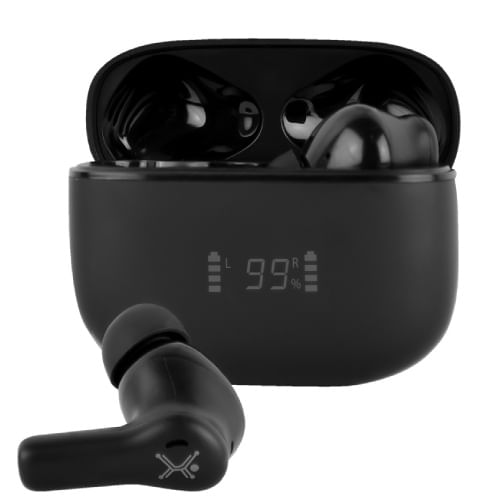 65437 - AUDIFONOS PERFECT CHOICE TWS ANC+ENC INTUNE NEGRO