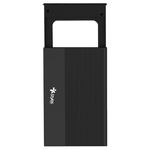 63078 - Enclosure Gabinete Stylos 2 5 para SSD/HDD Negro