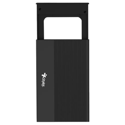 63078 - Enclosure Gabinete Stylos 2 5 para SSD/HDD Negro