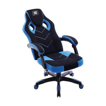 63263 - Silla Gamer Vorago Start The Game CGC301 Reclinable Soporta 120Kg Máx Color Negro-Azul